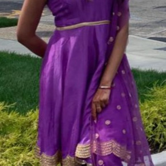 Purple Frock Suit - Picture 1 of 3